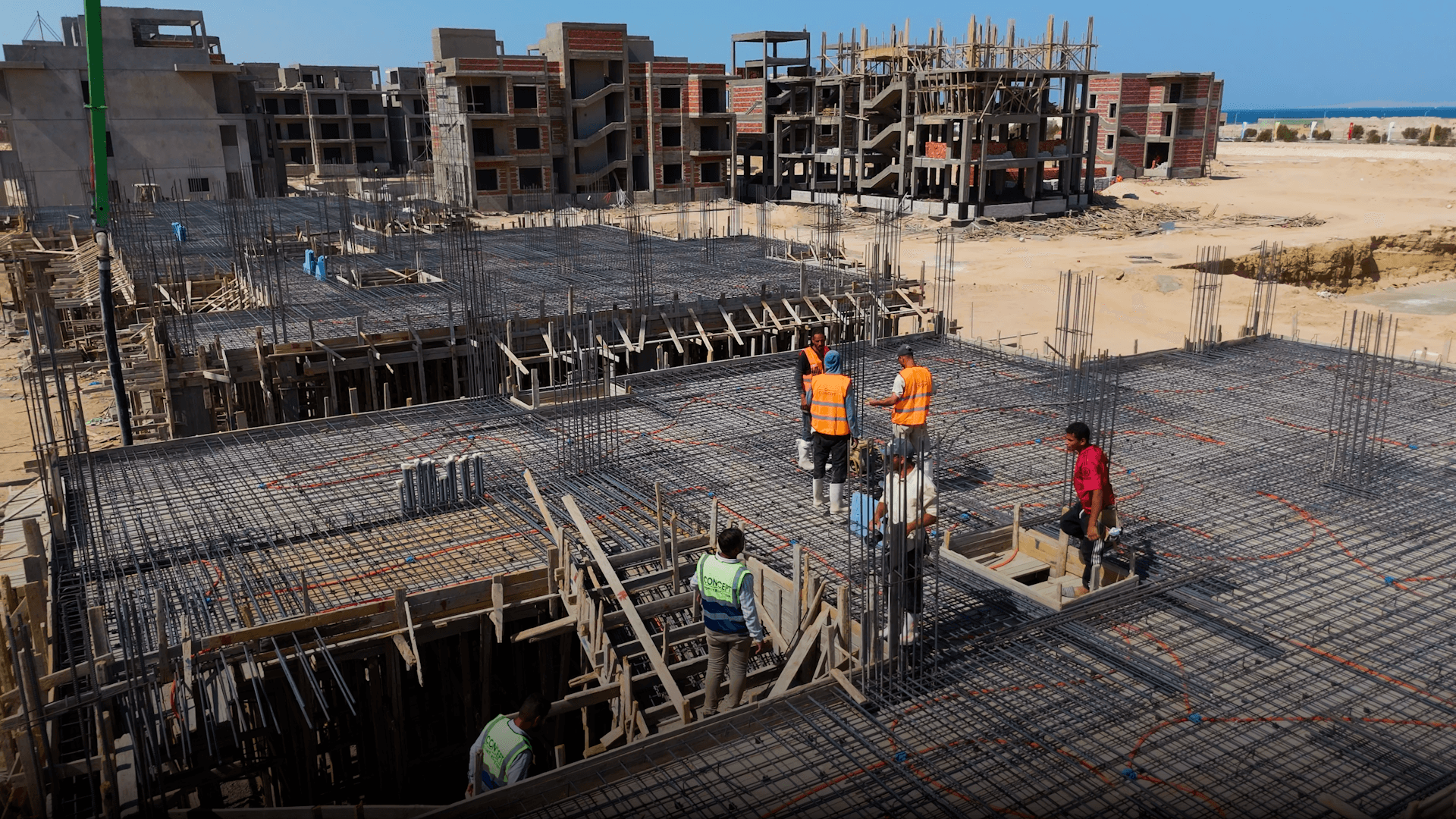 Construction progress 5