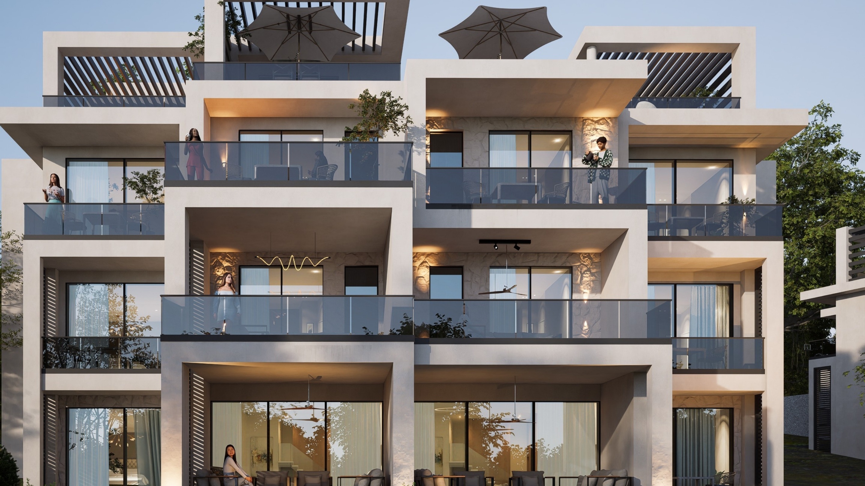 Low-rise building design at ONE7 Residences