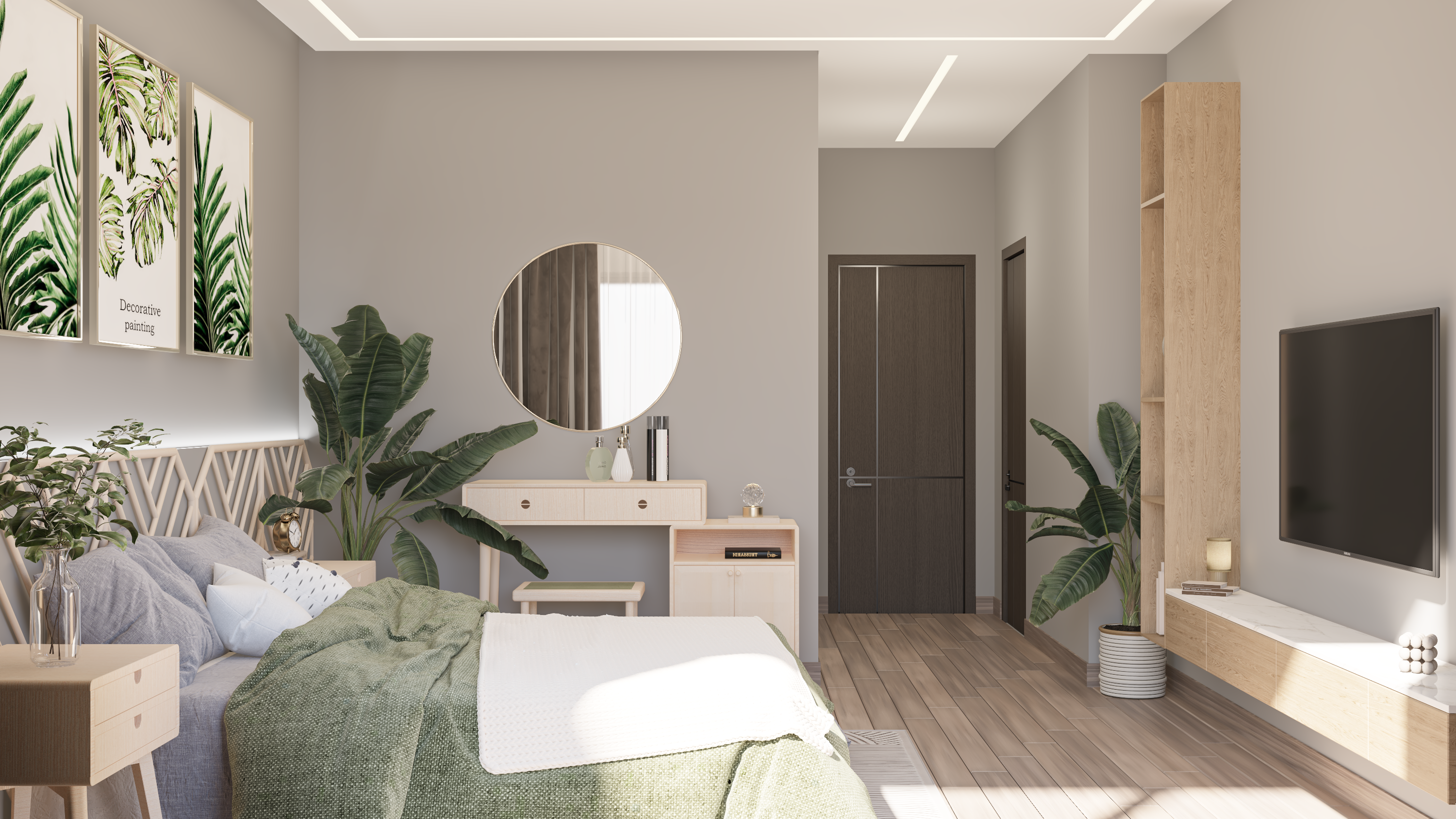 ONE7 interior with connection to outdoor living spaces