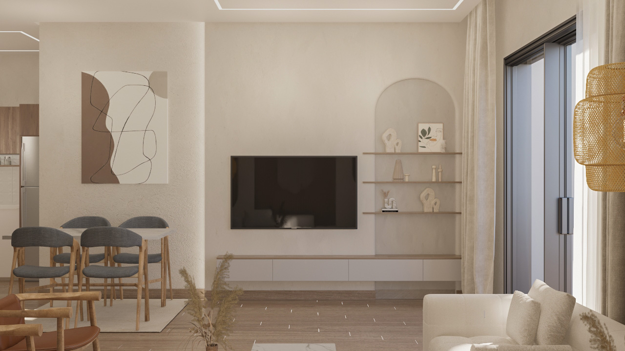 Interior detailing at ONE7 Residences